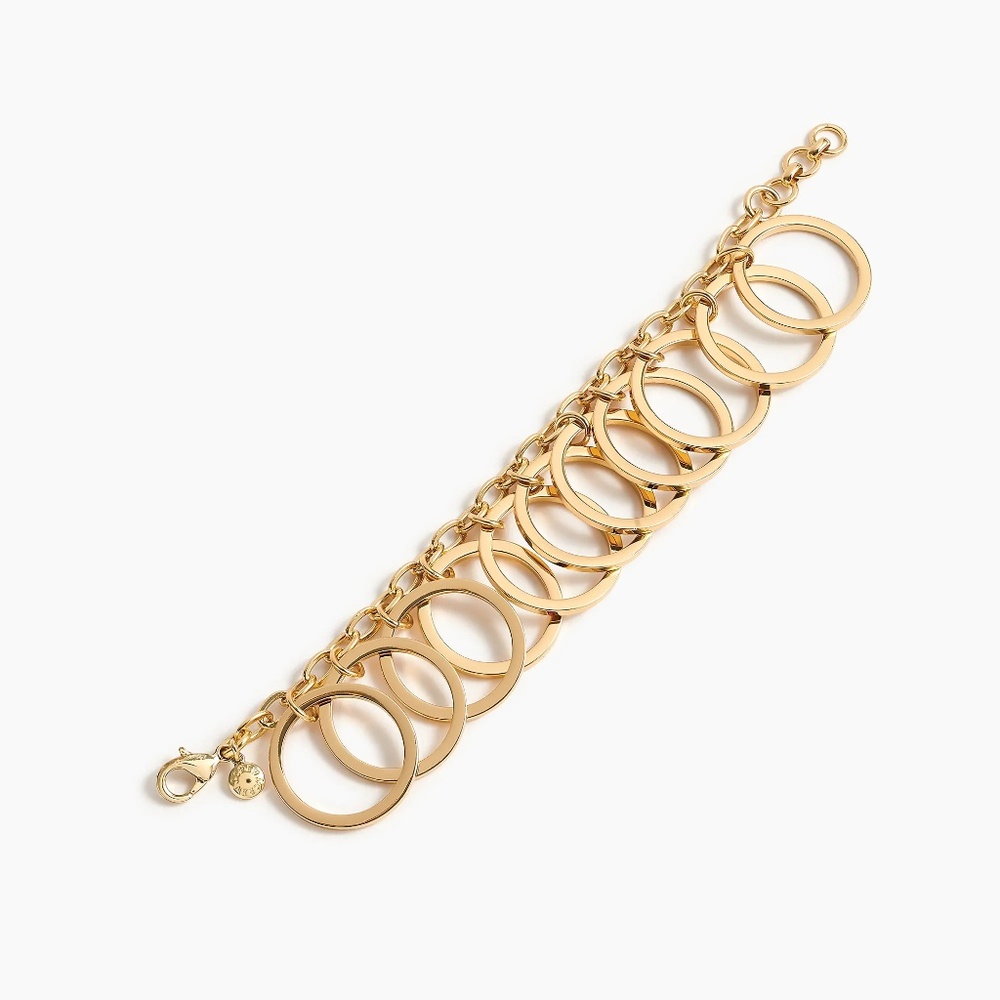 J. Crew Women's Brass Ring Bracelet - New with‎ Tag